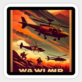 Jungle Inferno: The Vietnam War Sticker
